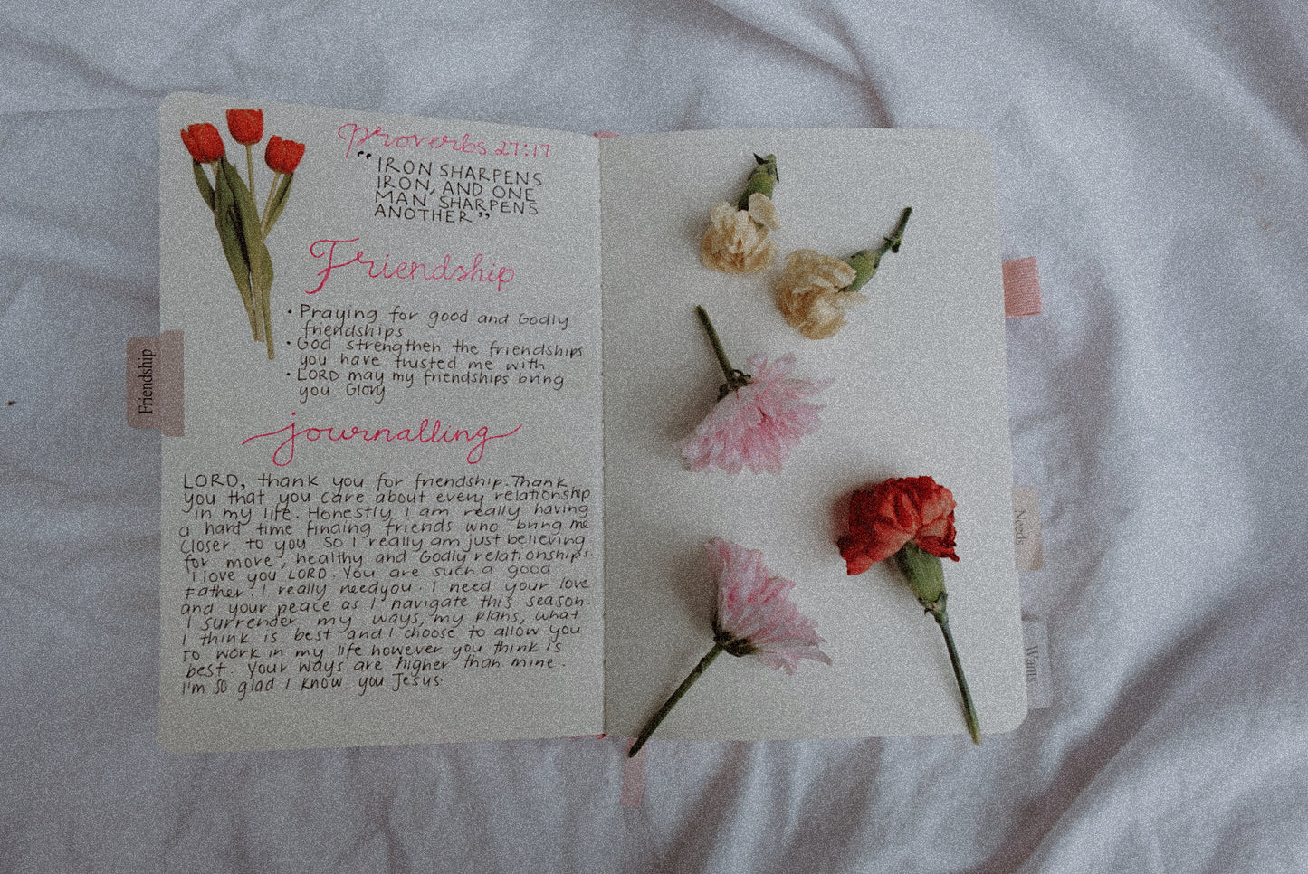 Customisable Prayer Journal